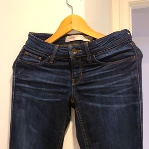 Guess Power Skinny Low Dark Wash Jean